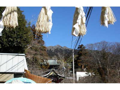 筑波神社から女体山