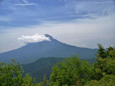 毛無山からの富士山 