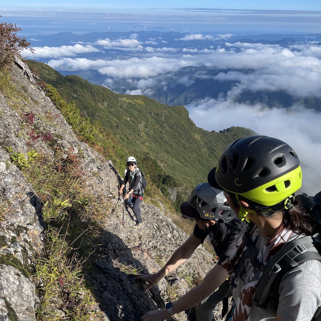 八海山八ツ峰縦走