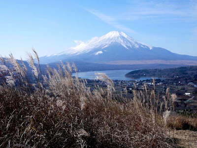 高指山より富士を望む 