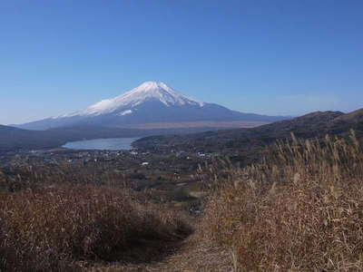 縦走のお供は富士山