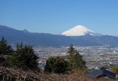 曽我山から富士山 