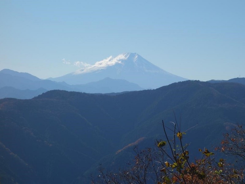 松生山からの富士山