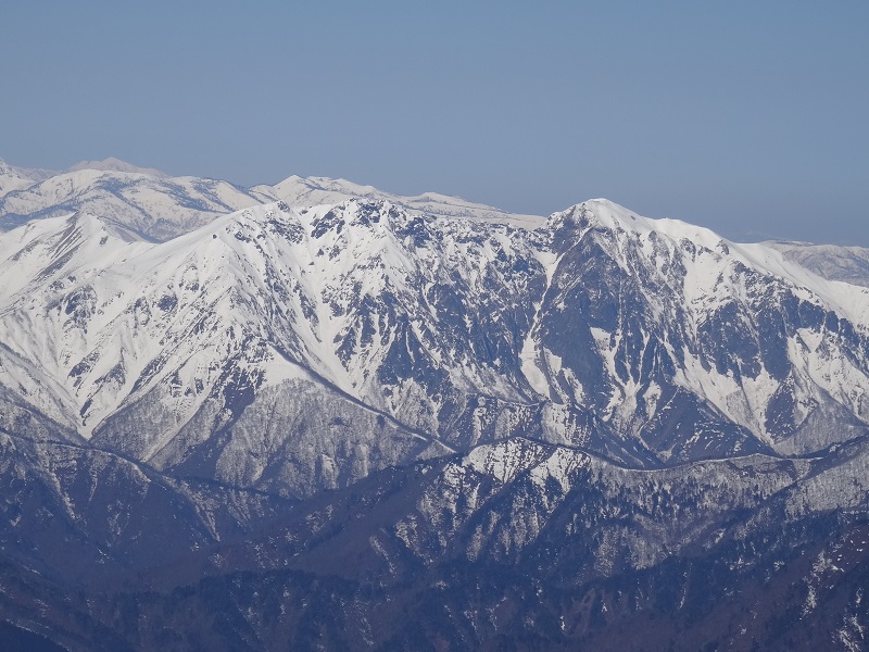 谷川岳と一ノ倉岳 