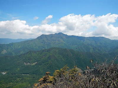日本200名山の御座山 