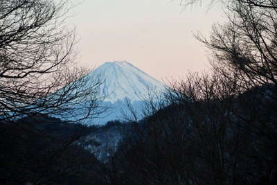 富士見小屋から富士山 