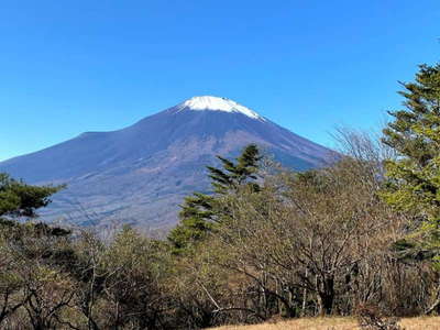 立山展望台で秀麗富士と対面