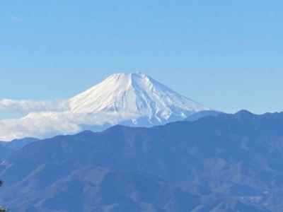 城山からの富士
