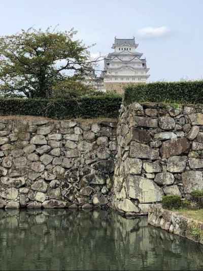 竹田城と同じ、穴太積みの石垣 