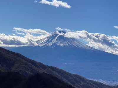 清八山からの富士山 
