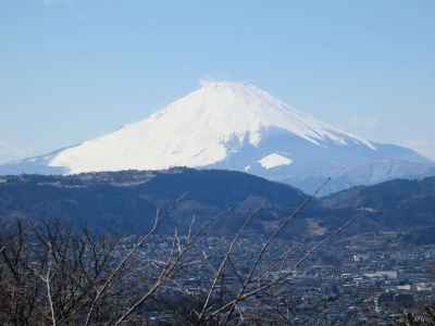 富士山がくっきり