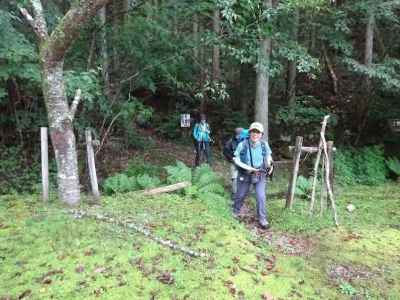 五番関登山口 