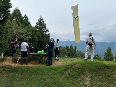 松尾山山頂からの眺め 