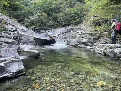 沢に癒されます 