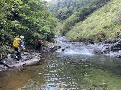 穏やかな渓相が続きます 