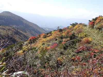 祓川コースの紅葉