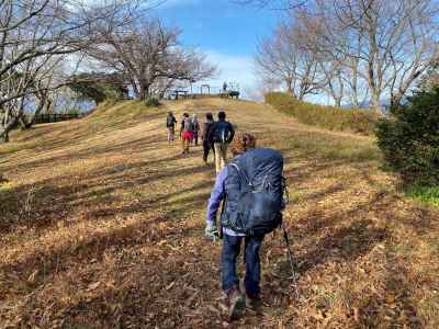 【４座目】日守山（大嵐山）に到着