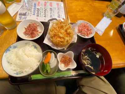 桜えびづくしの定食