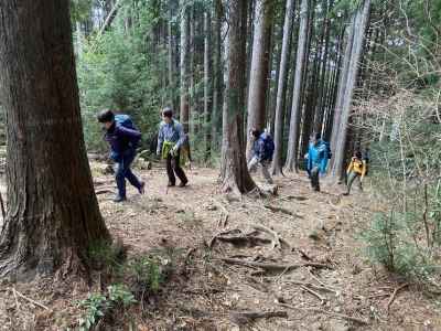 最後の登り 