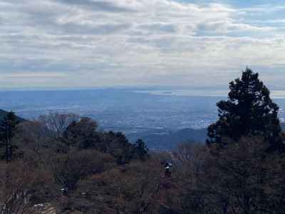 江の島が見えます