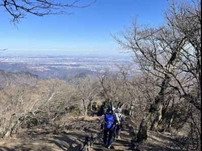 雷ノ峰尾根 