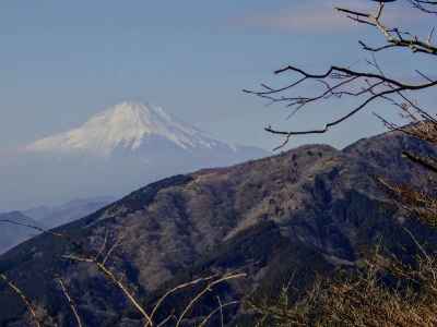 富士山見納め 