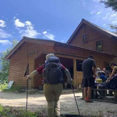 平ノ小屋に到着&nbsp;