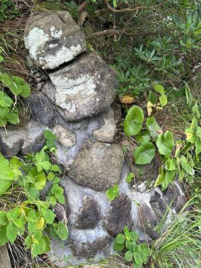 昔の石垣か？？&nbsp;