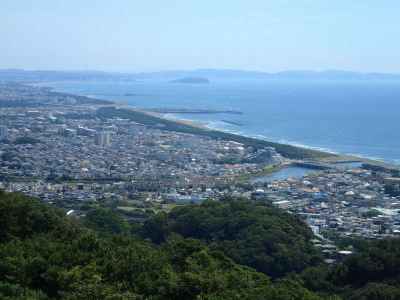 江の島・平塚方向 