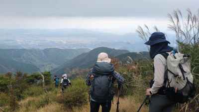 源次郎尾根からの眺め！