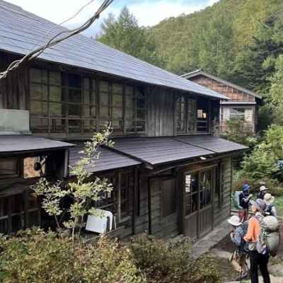 三斗小屋温泉に到着 