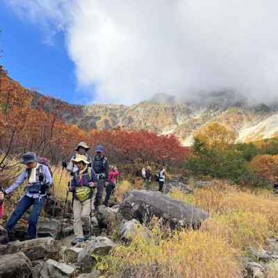 名残惜しいけれど下山 