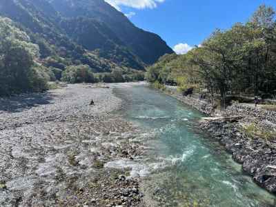 梓川の清流 
