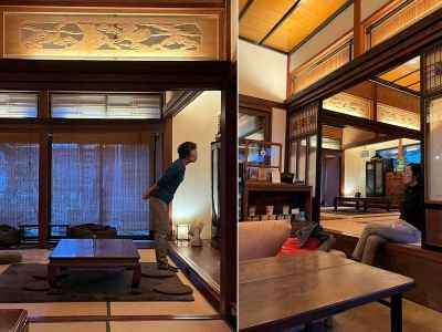 古民家の中はこんな感じ。とても落ち着きます