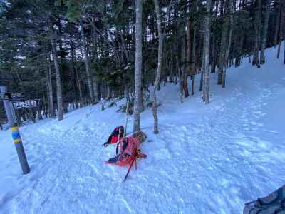 地蔵尾根入口&nbsp;