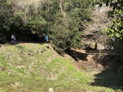 小峯御鐘ノ台大堀切(西堀）